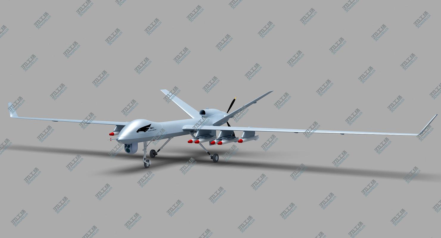 images/goods_img/202104091/Wing Loong II UAV 3D/2.jpg